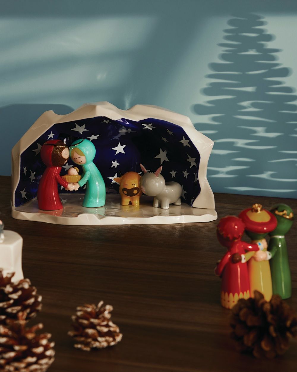 Happy Eternity Baby kerstfiguren Alessi AGJ01S2 Alessi