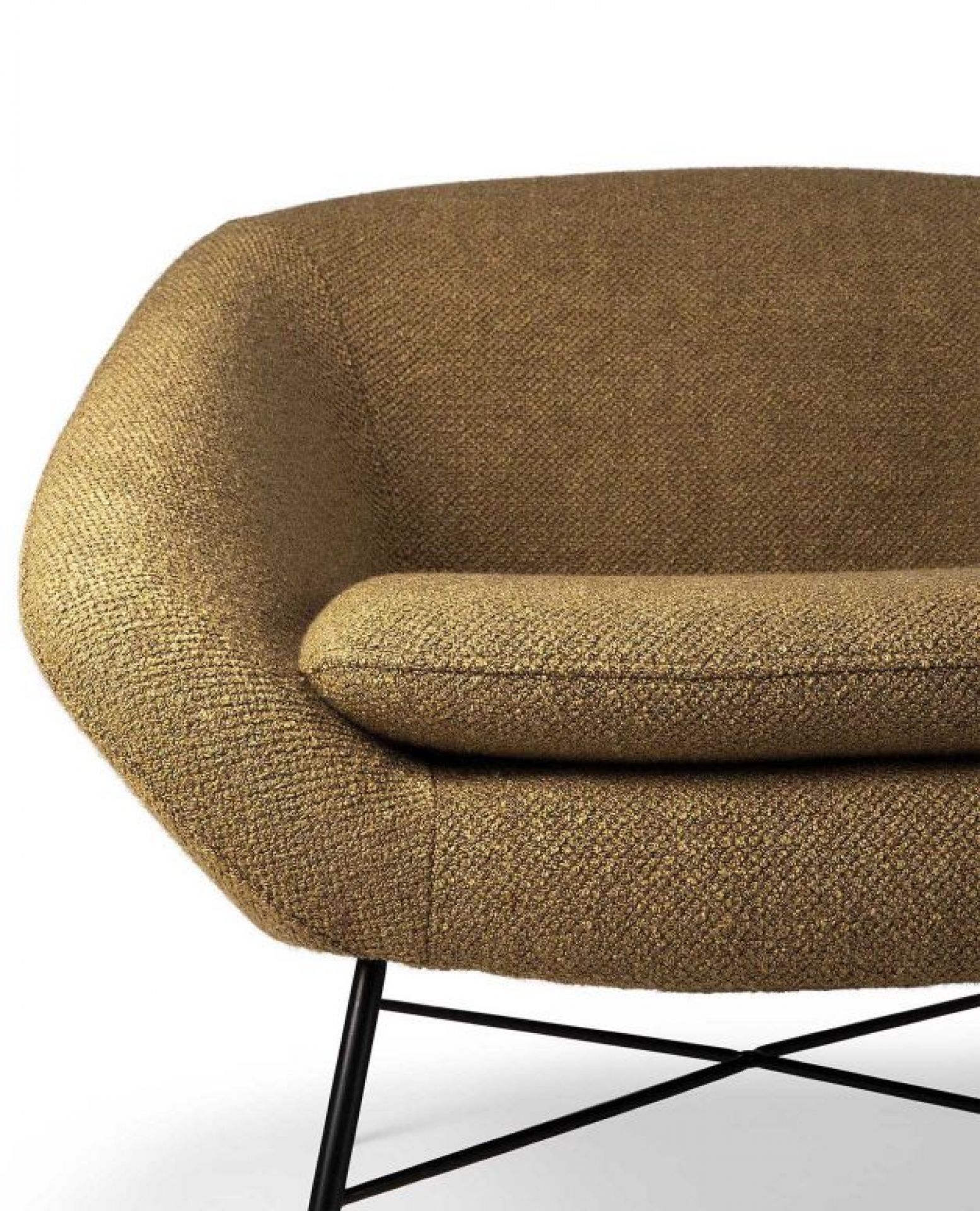 Barrow-fauteuil Ingwer van Ethnicraft