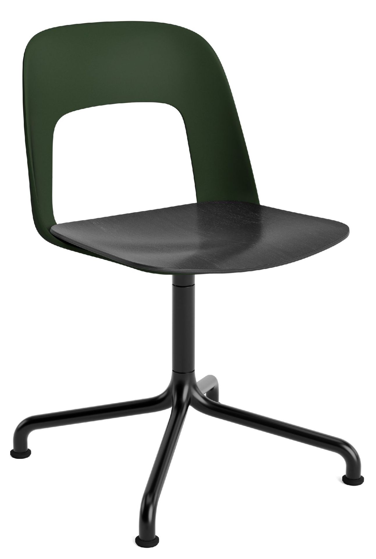 Layout Side Chair 152 draaistoel met vierpoot Hay