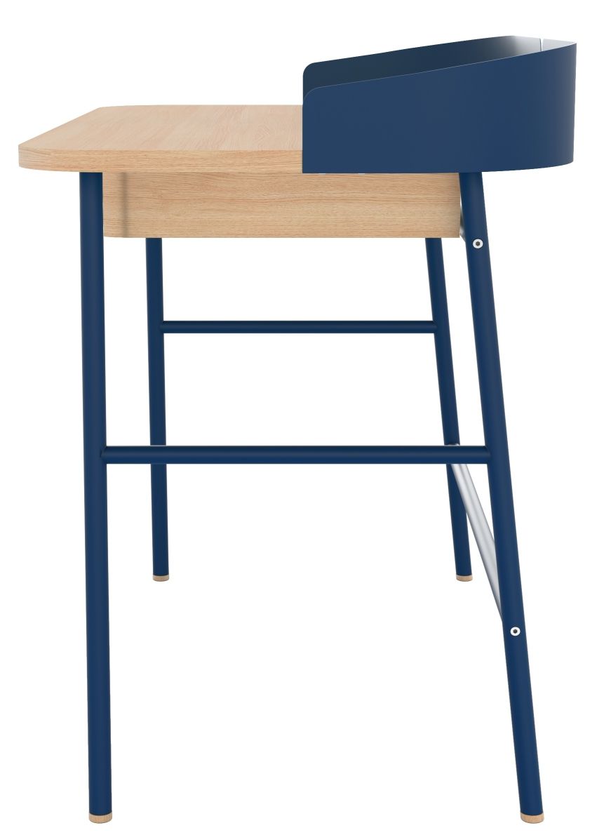 Victor-bureau Hartô matblauw