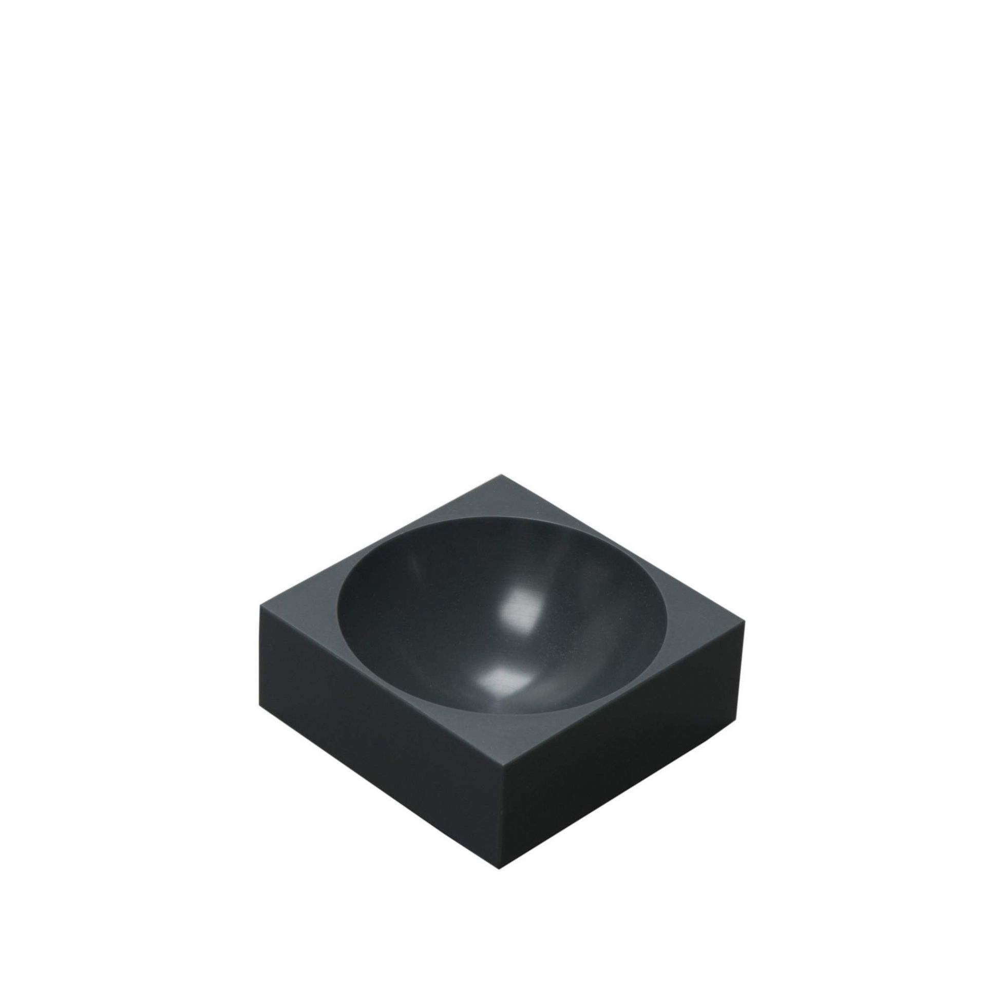 Graue Modul 3 Magnetic Bowl Schale, quadratisch, für Küche und Aufbewahrung.