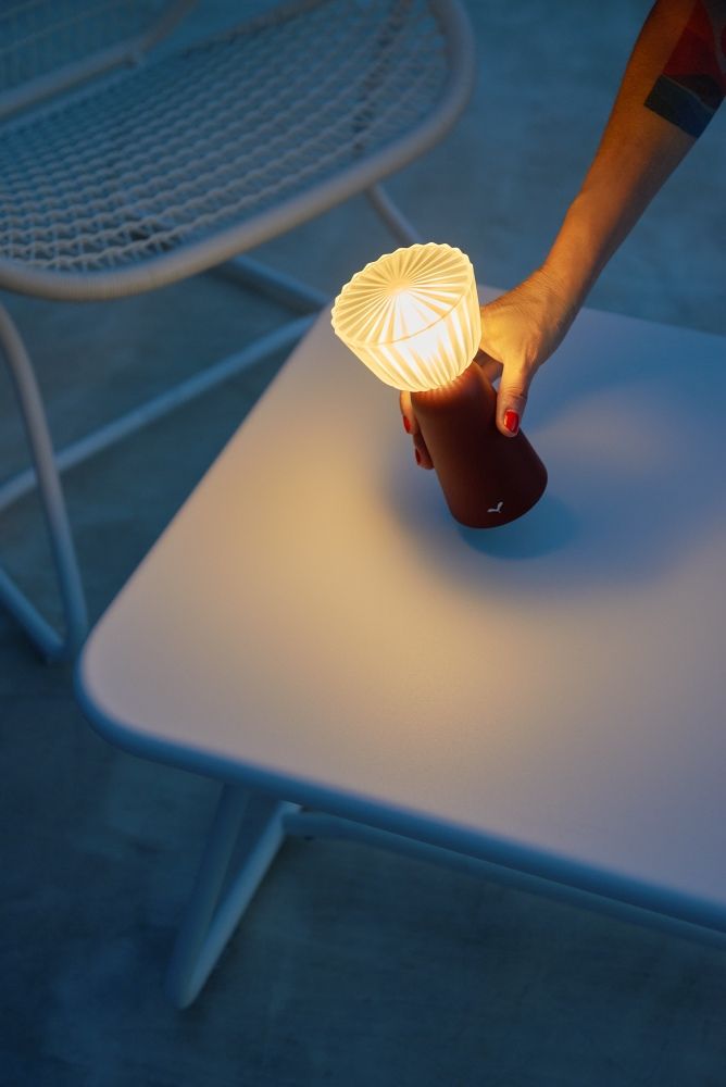 Swiing acculamp / tafellamp Fermob UNIEK EXEMPLAAR