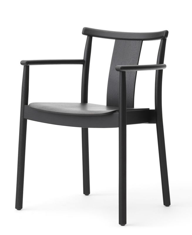 Merkur eetkamerstoel met armleuningen / eetkamerstoel Audo Copenhagen