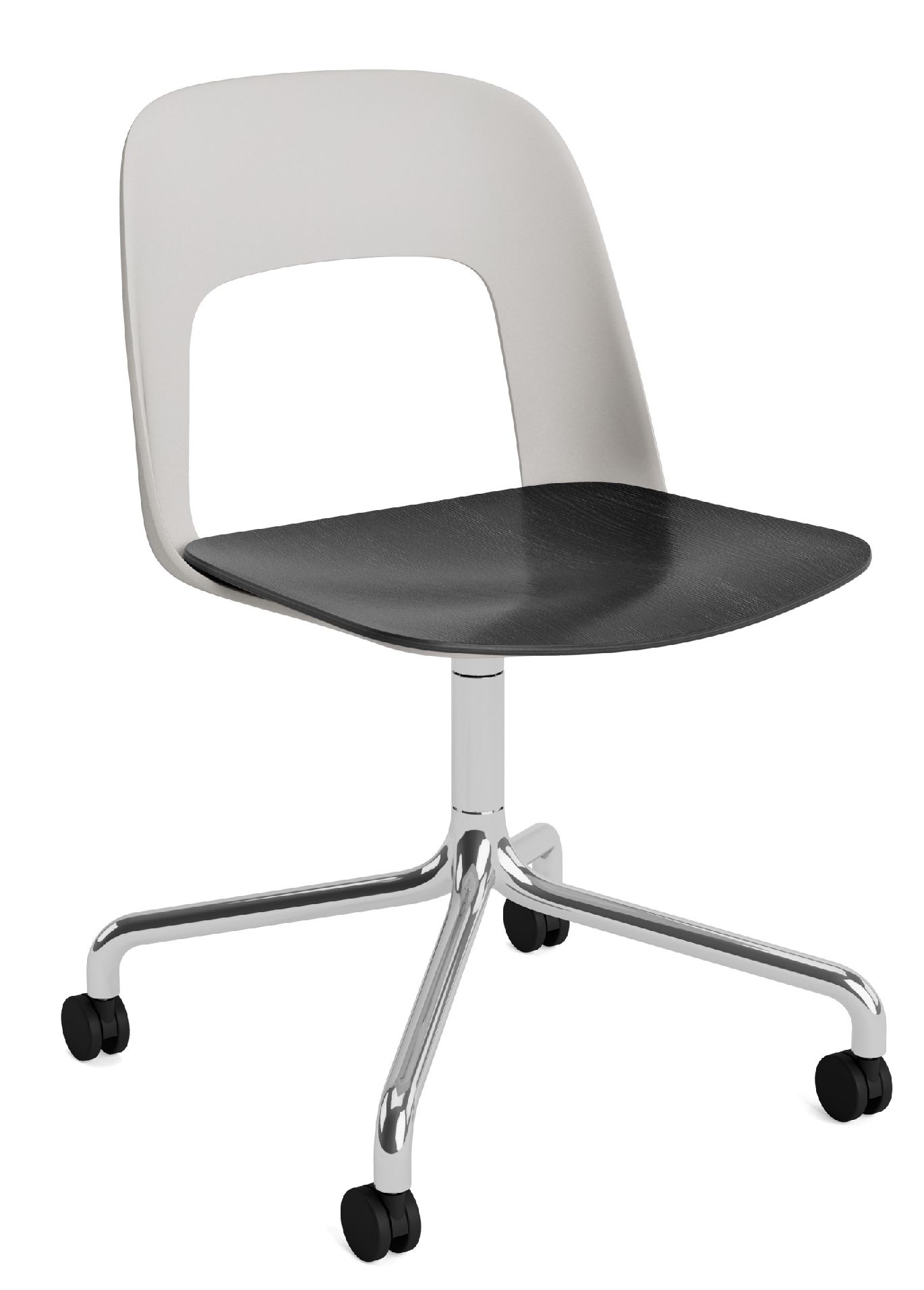 Layout Side Chair 162 draaistoel met vierpoot Hay