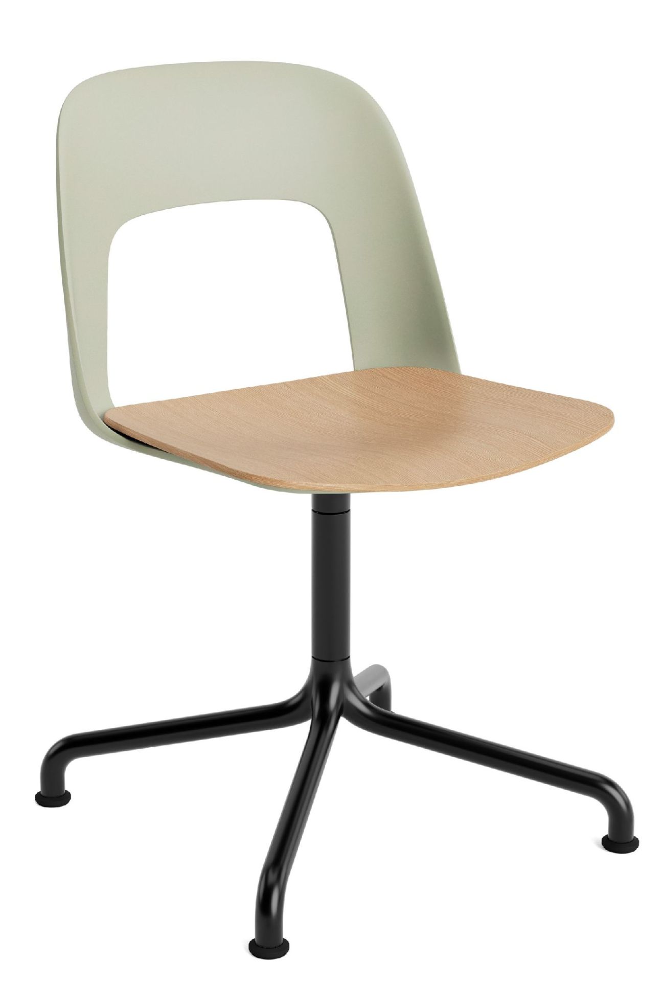 Layout Side Chair 152 draaistoel met vierpoot Hay