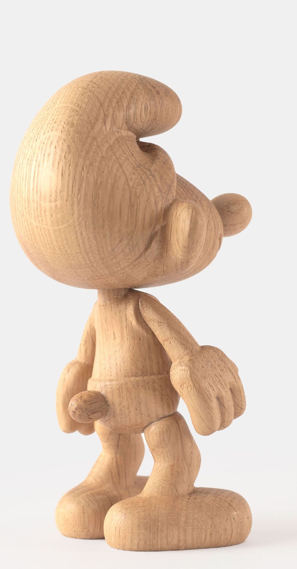 Smurf klein houten beeldje uit de Boyhood