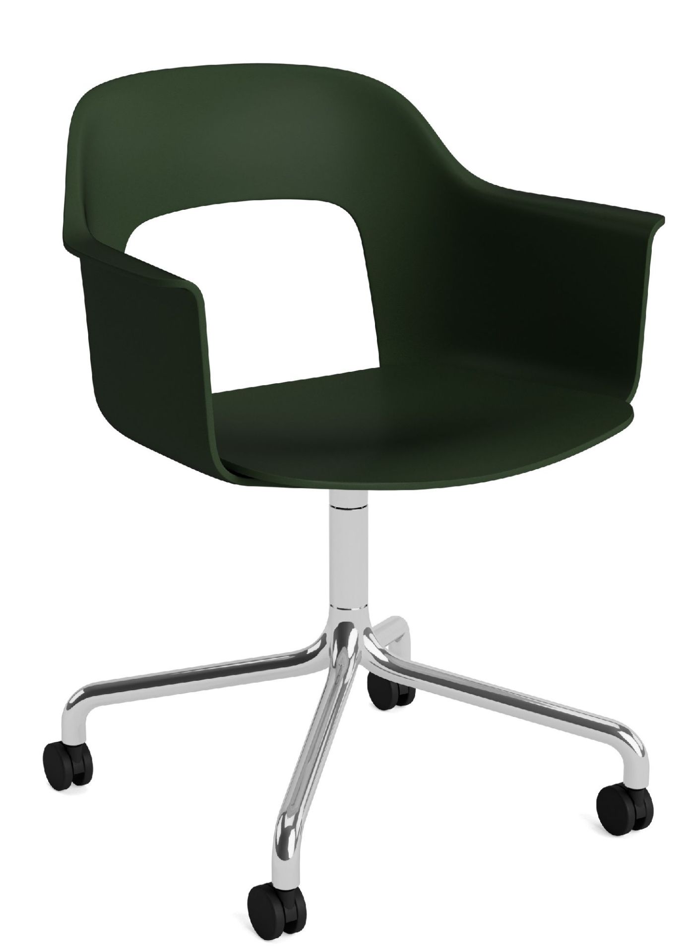 Layout fauteuil 261 met armleuningen van Hay