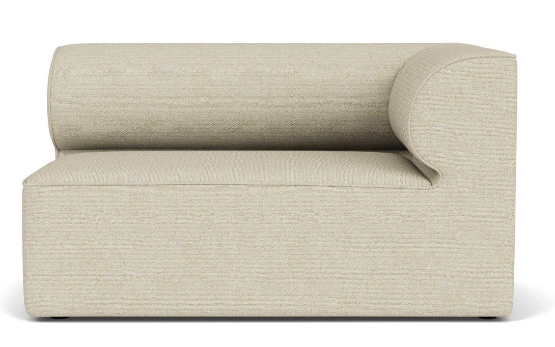 Eave Modular Sofa Ecke in Beige von Audo Copenhagen, modernes Ecksofa für Wohnzimmer.