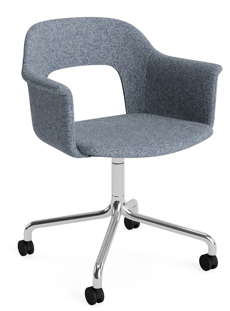 Layout fauteuil 264 met armleuningen van Hay