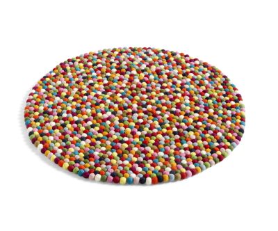 Pinocchio-tapijt Ø 90 cm, multicolor, Hay