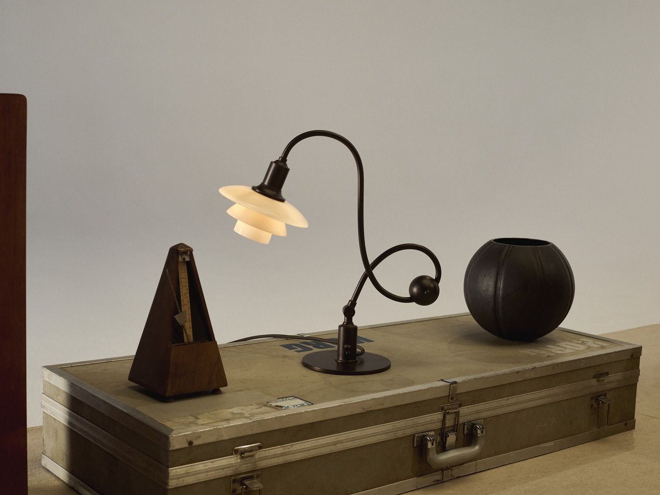 PH 1/1 Piano Tafellamp Dusty Terracotta Louis Poulsen