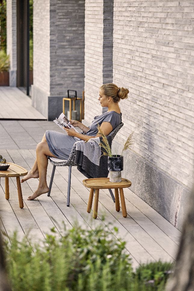 Vibe Loune Chair fauteuil voor buiten van Cane-Line