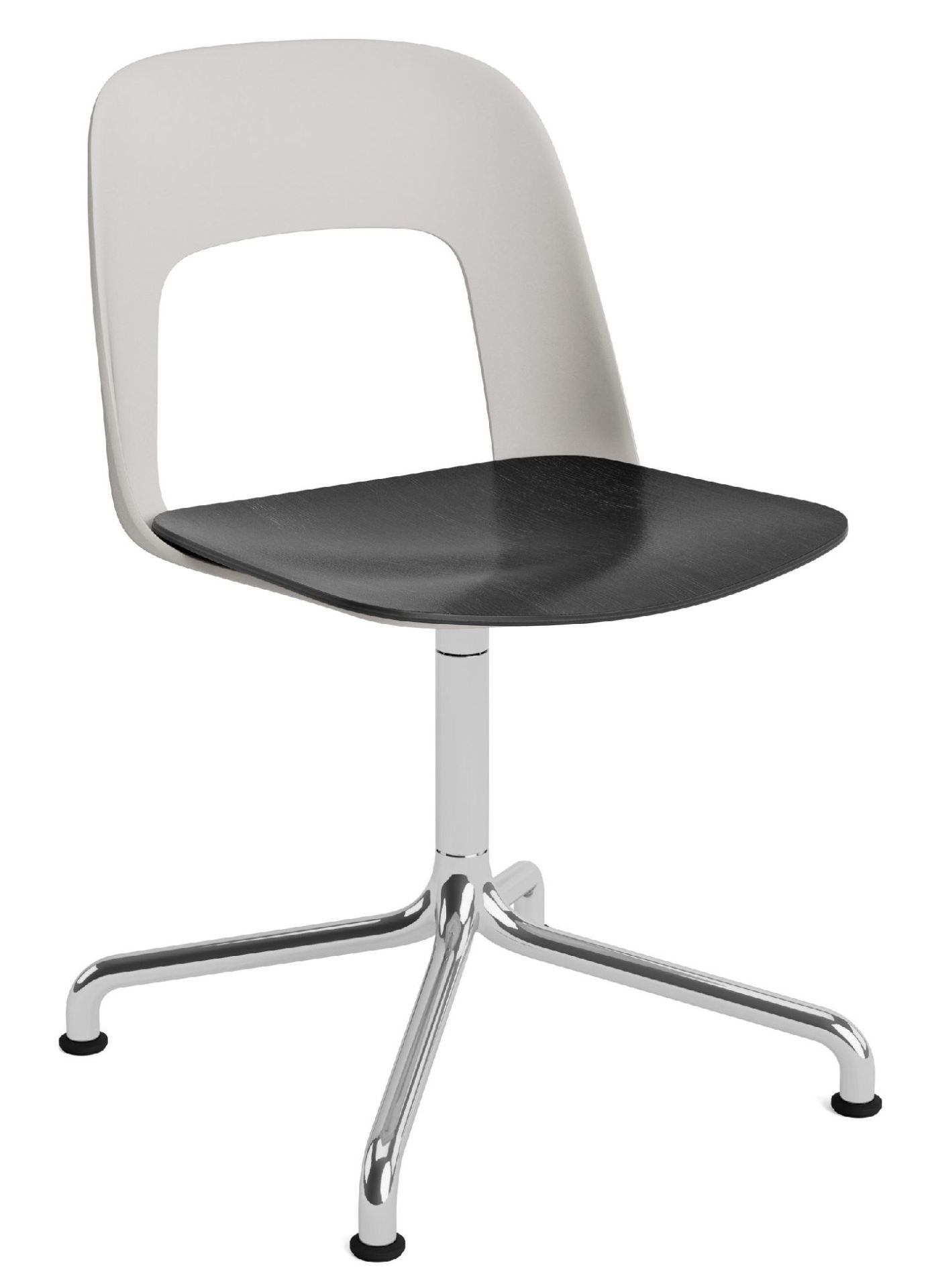 Layout Side Chair 152 draaistoel met vierpoot Hay