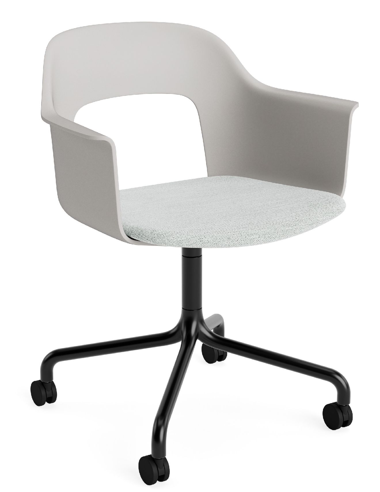 Layout fauteuil 263 met armleuningen van Hay