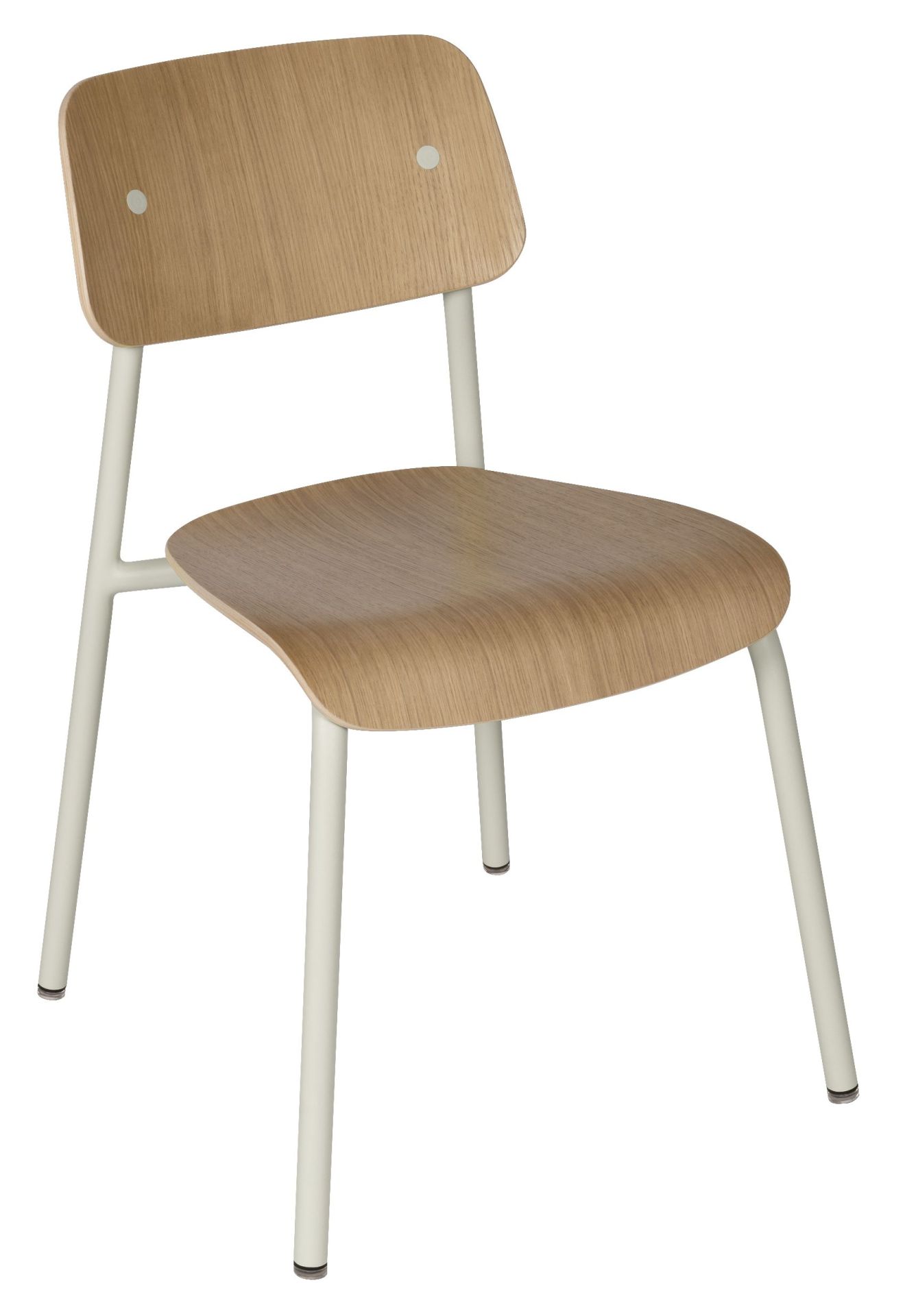 Studie Chair stoel van eikenhout voor binnen, Fermob