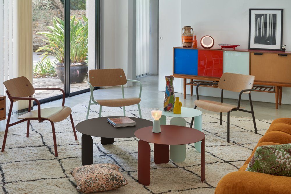 Swiing acculamp / tafellamp Fermob UNIEK EXEMPLAAR