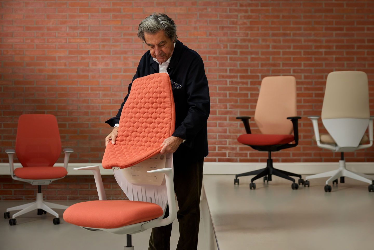 ACX Softknit bureaustoel met draaifunctie Vitra