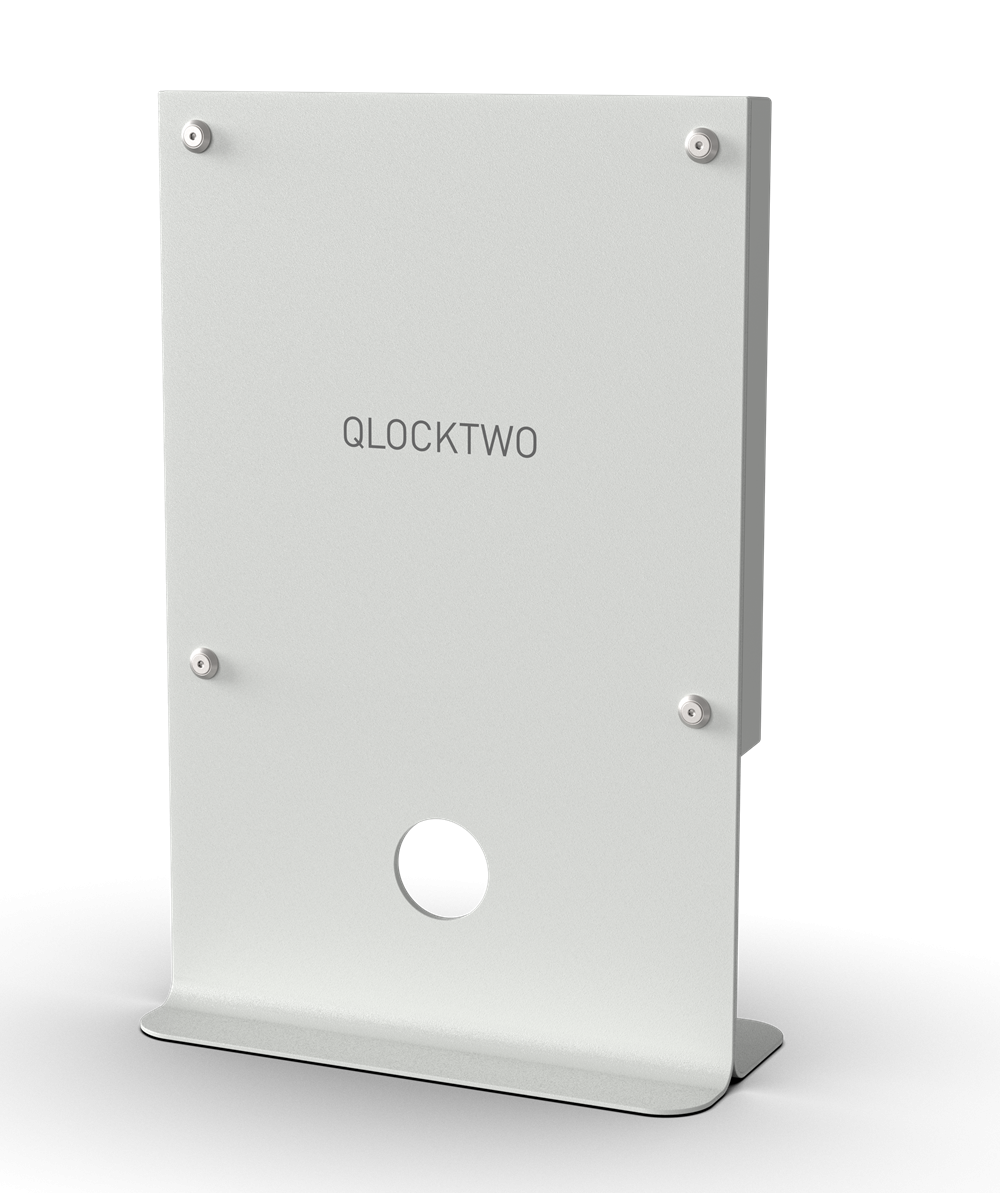 Standaard voor Earth 45 wandklok QLOCKTWO