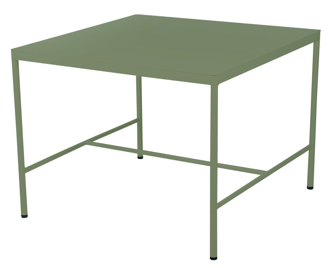 Rivage halfhoge tafel voor buiten B 85 x D 85 x H 60 cm Fermob