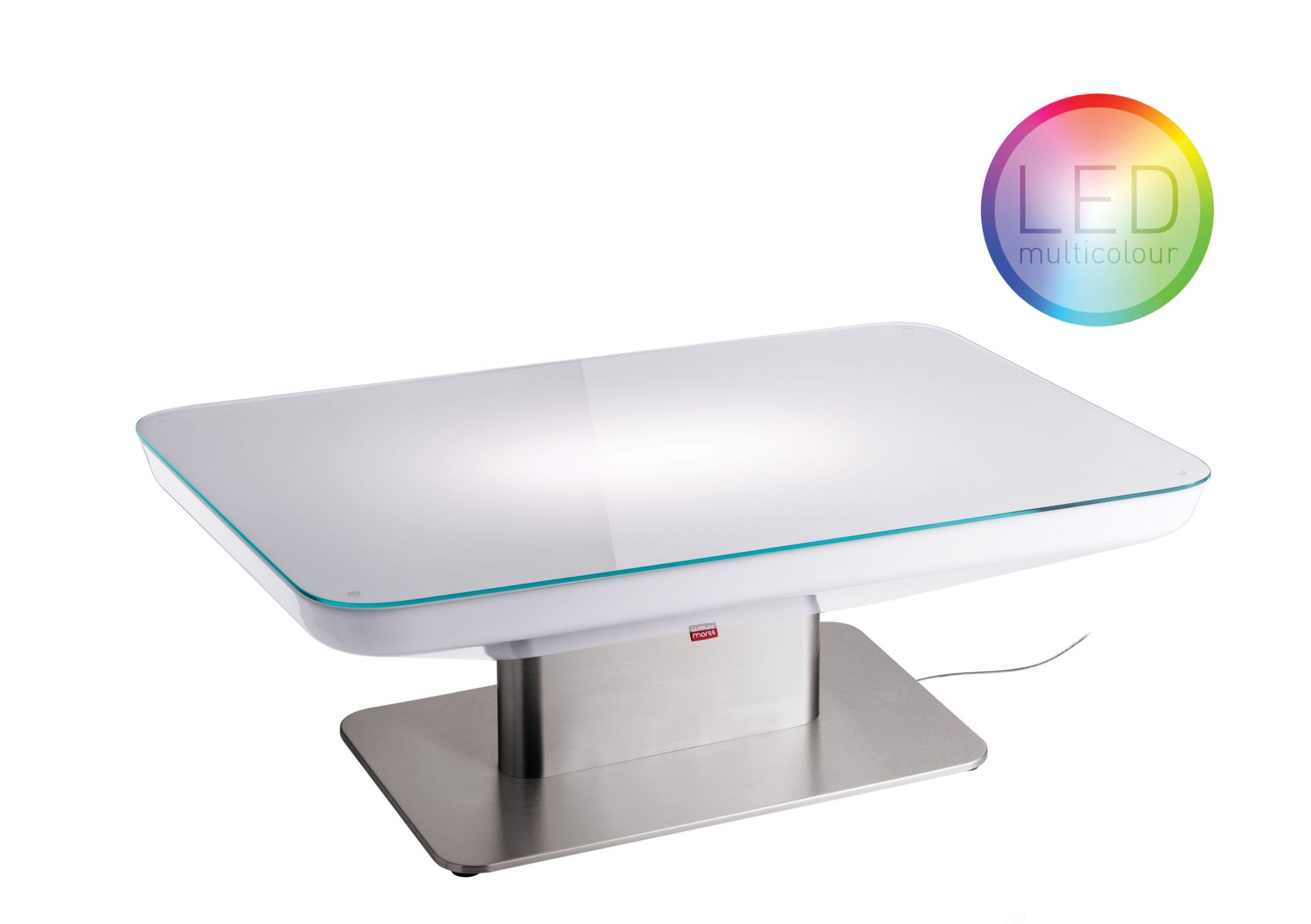 Studio 36 LED Tisch von Moree, Indoor Tisch mit Multicolour Beleuchtung.
