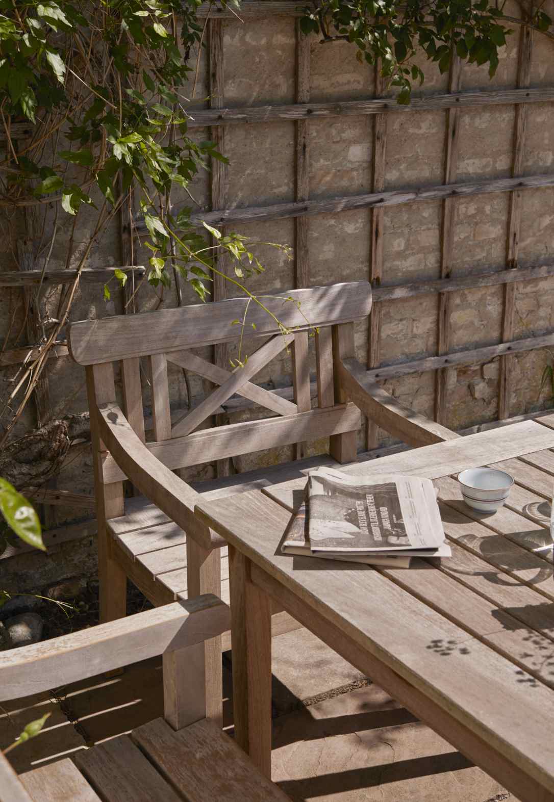 Drachmann Table eettafel voor buiten Skagerak by Fritz Hansen 