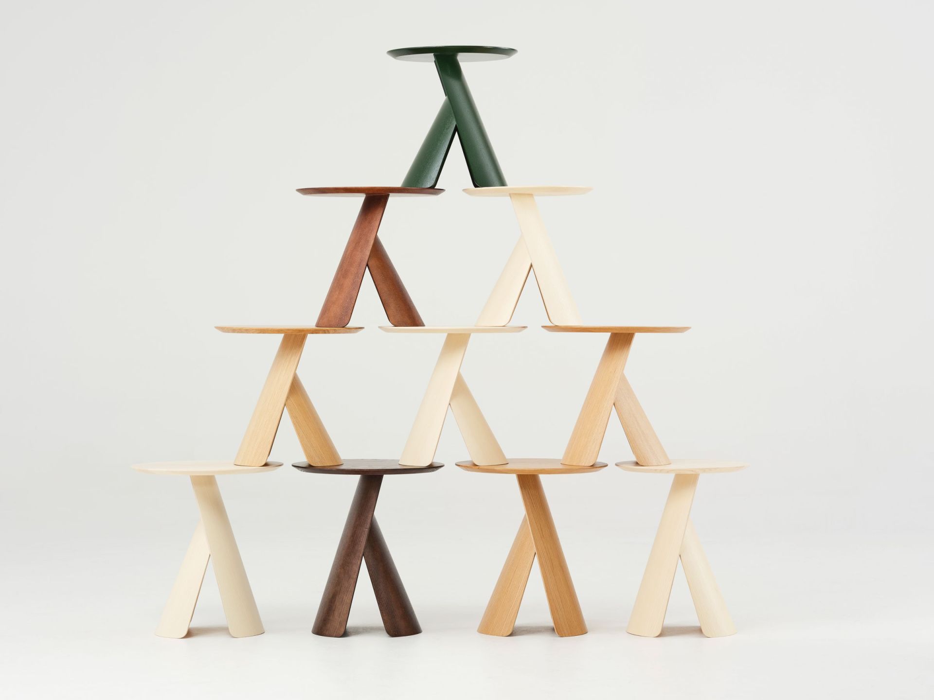 Hito bijzettafel H45cm eiken Karl Andersson & Soener