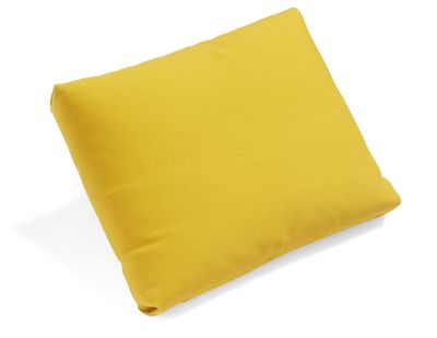 Gelbes Mags Connectable Kissen von Hay, quadratisches Dekokissen für Sofa oder Sessel.