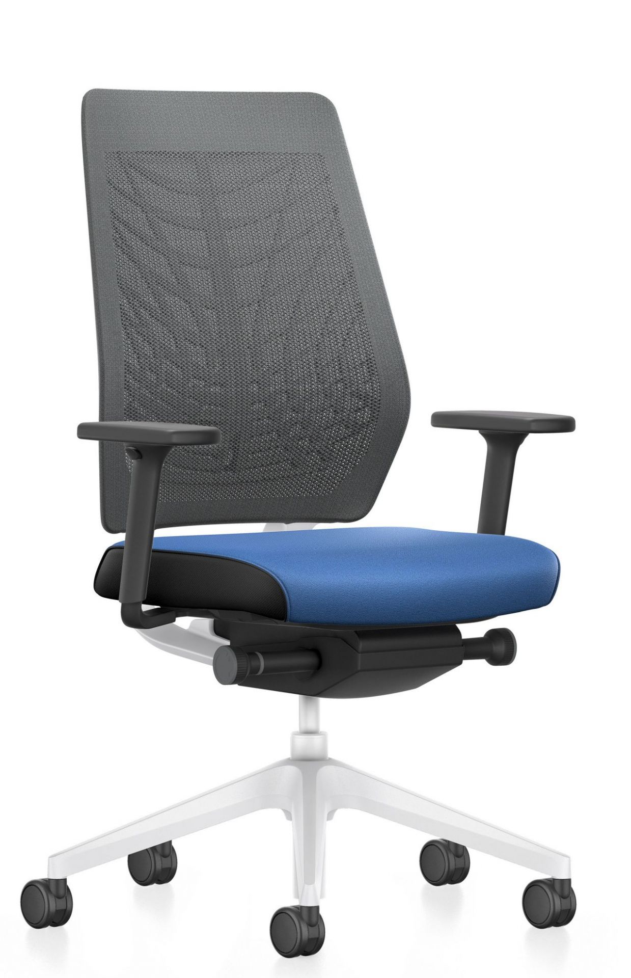 JOYCE IS3 JC216 Draaistoel, middelhoge rugleuning van gaas / Flex Grid Interstuhl