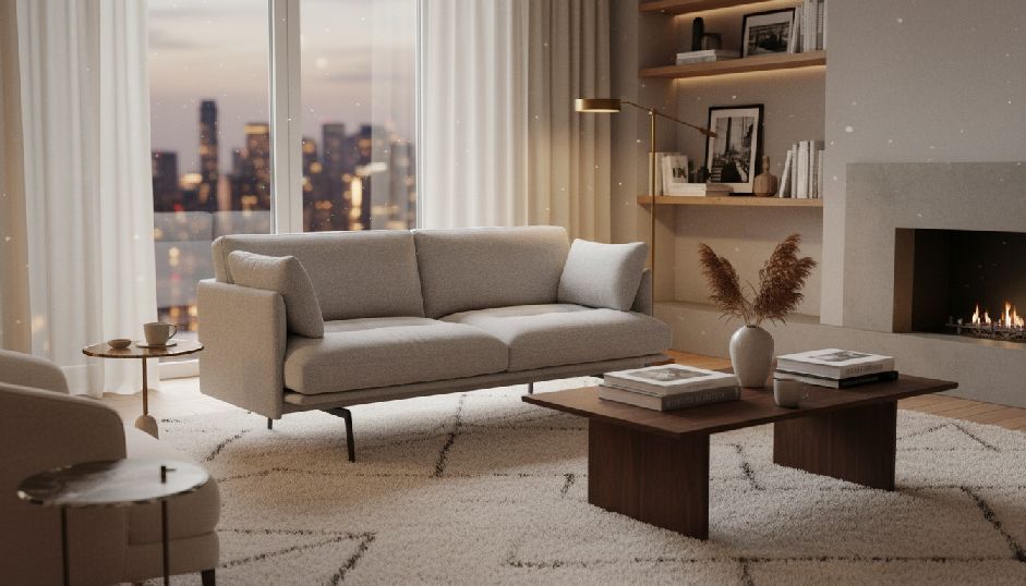 Outline Soft tweezitsbank van Muuto