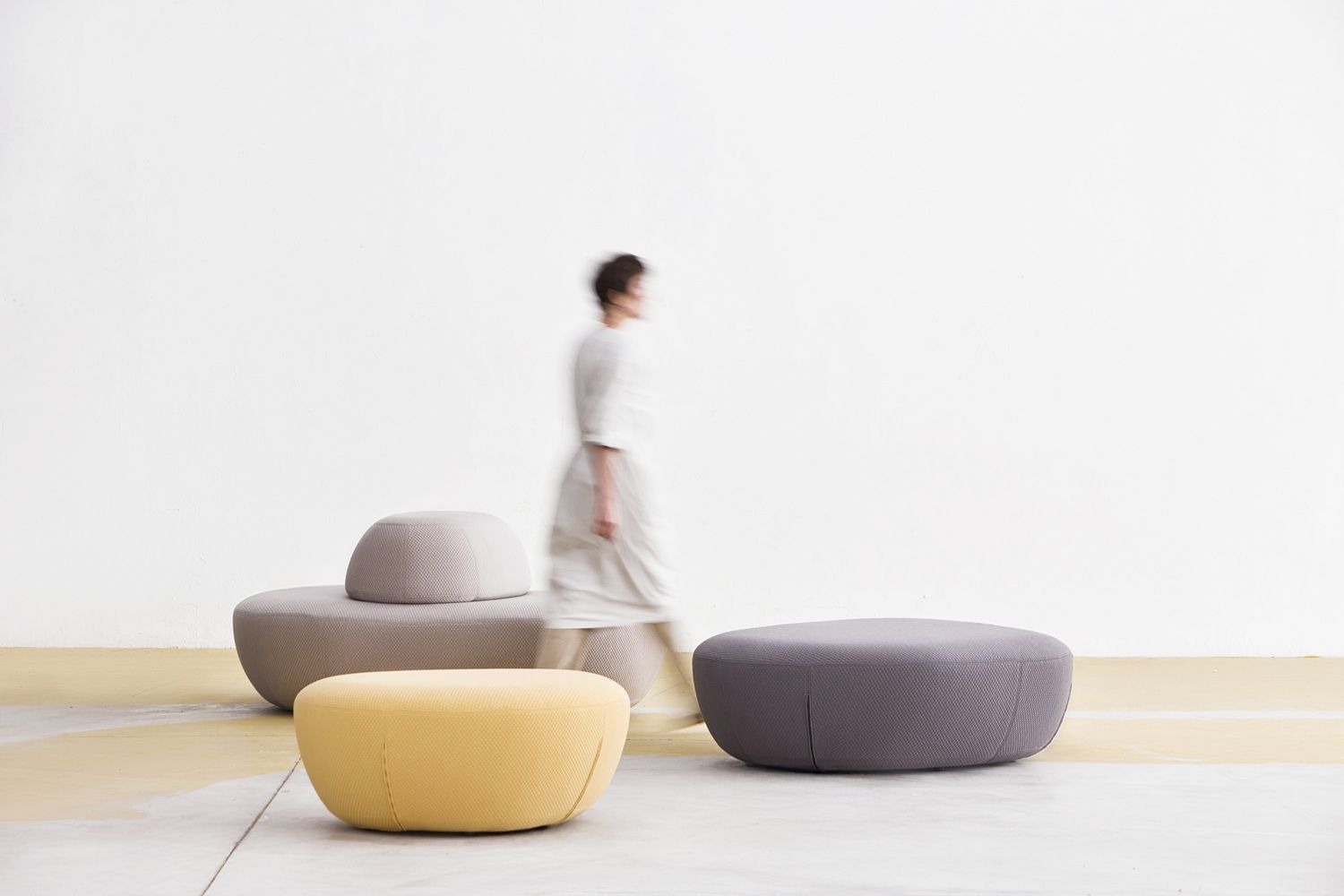 Sisters Pouf-kruk Softline