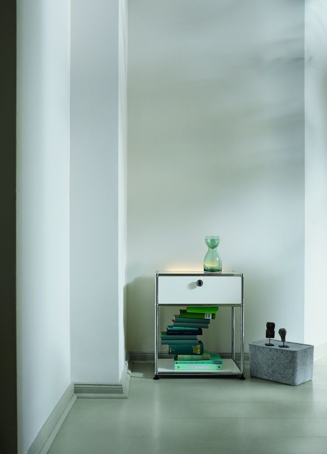 USM Haller Inos diepe box met dienblad
