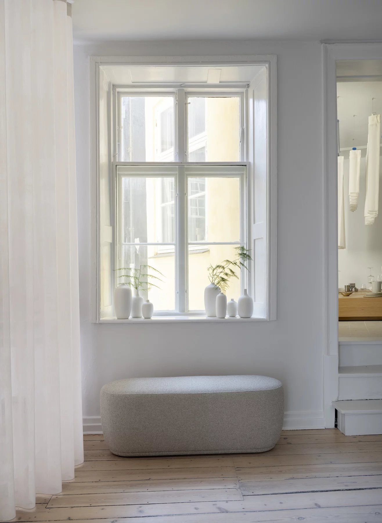 Kuon 2-zitsbank Blomus Socia - Taupe