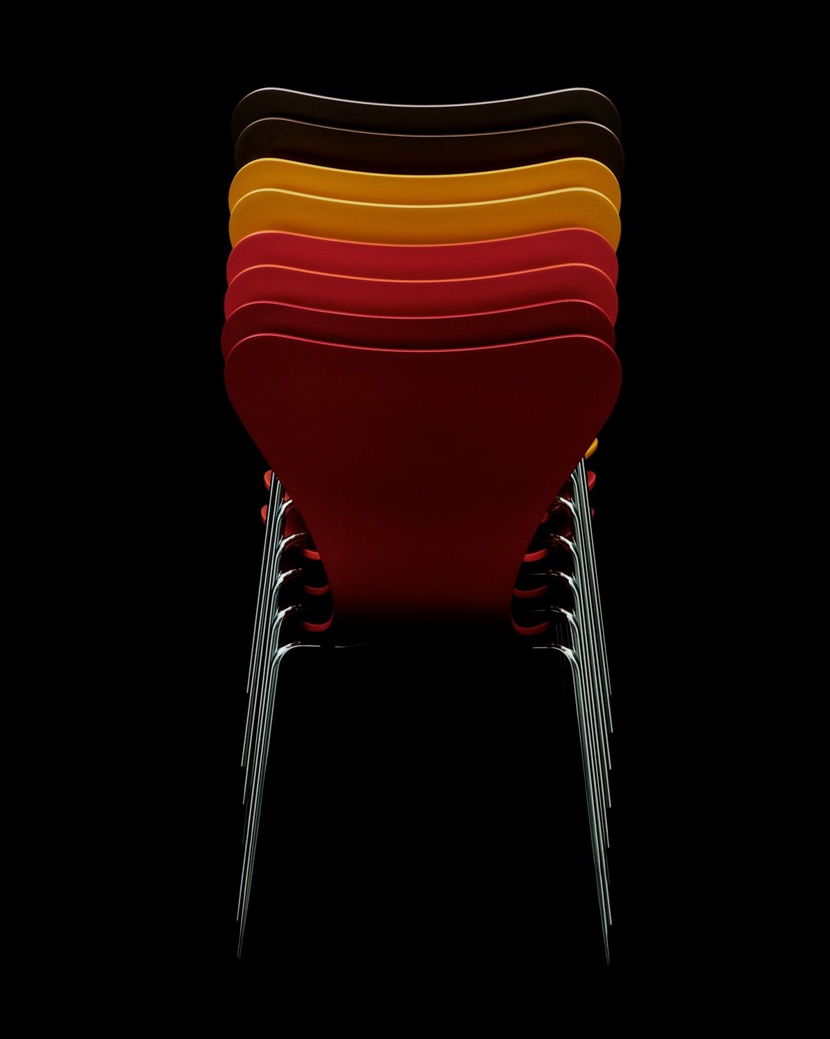 Series 7 3107 Stoel Verner Panton 100 SPECIALE EDITIE Fritz Hansen 