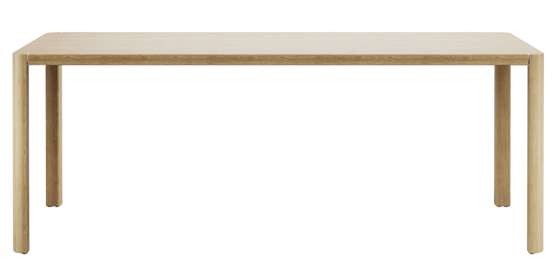 Thonet 1140 Esstisch aus hellem Holz, minimalistisches Design für Esszimmer und Küche.