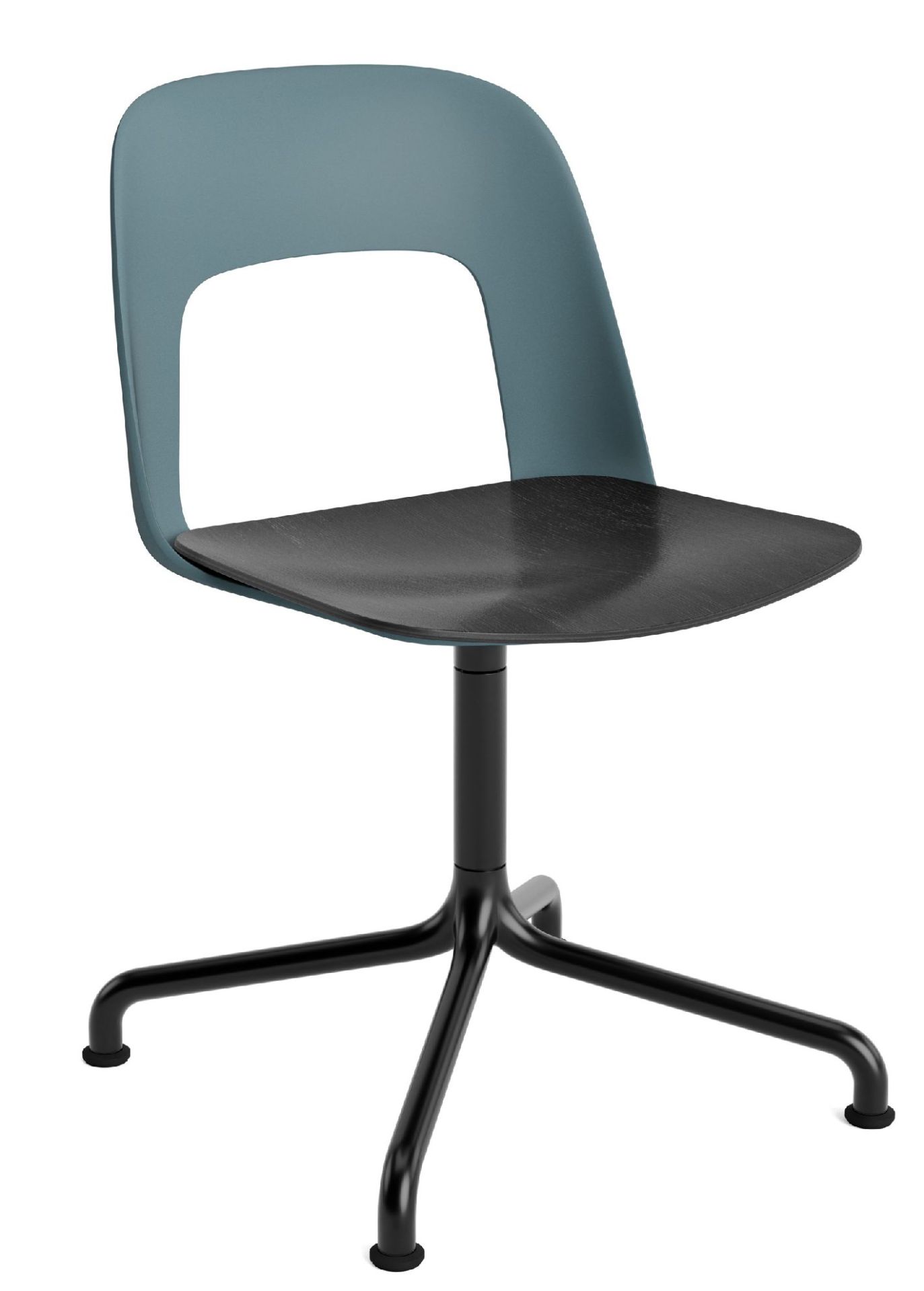 Layout Side Chair 152 draaistoel met vierpoot Hay