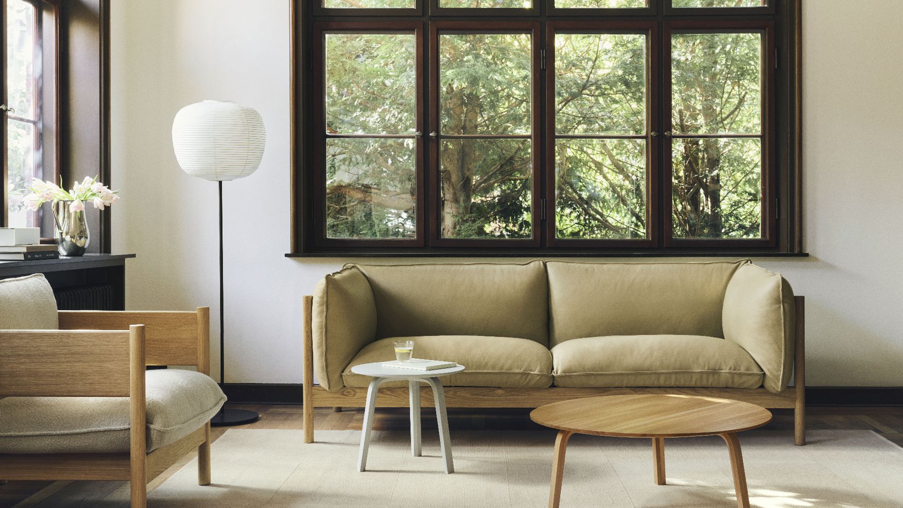 Bella Coffee Table bijzettafel Ø 80 x H 32 cm Hay