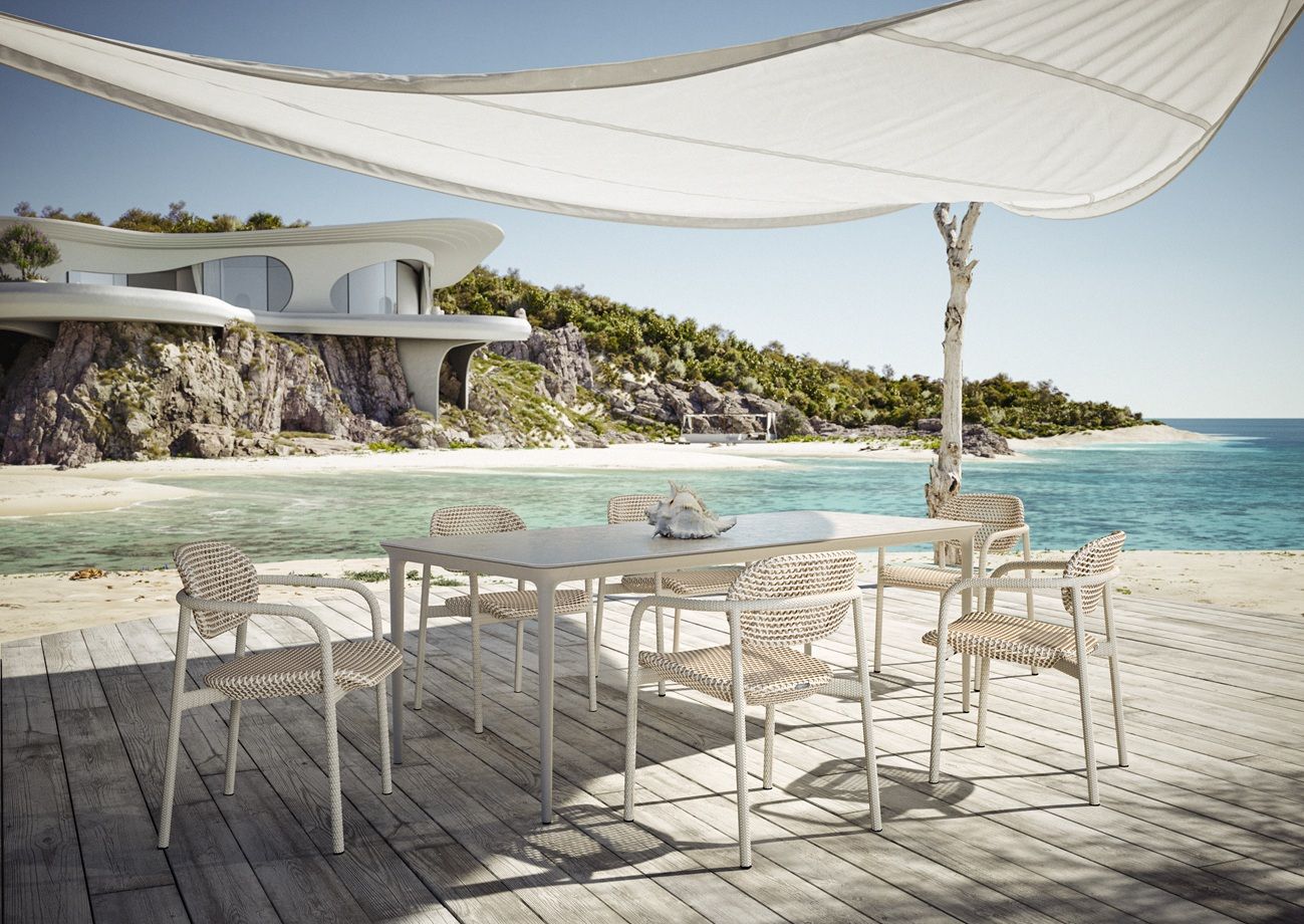 Bellmonde Outdoor Table eettafel van Dedon