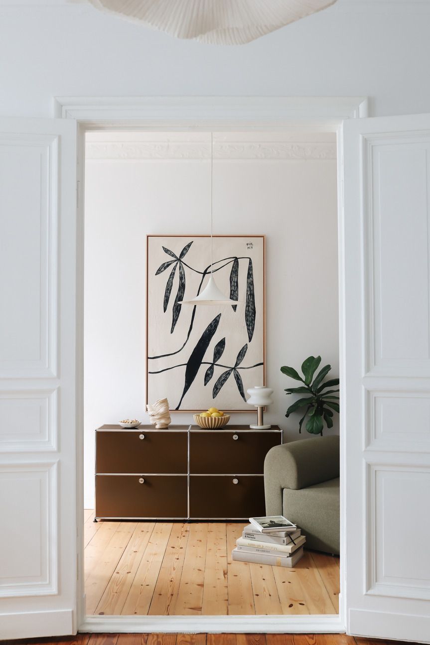 USM Haller dressoir E2 met 4 klapdeuren