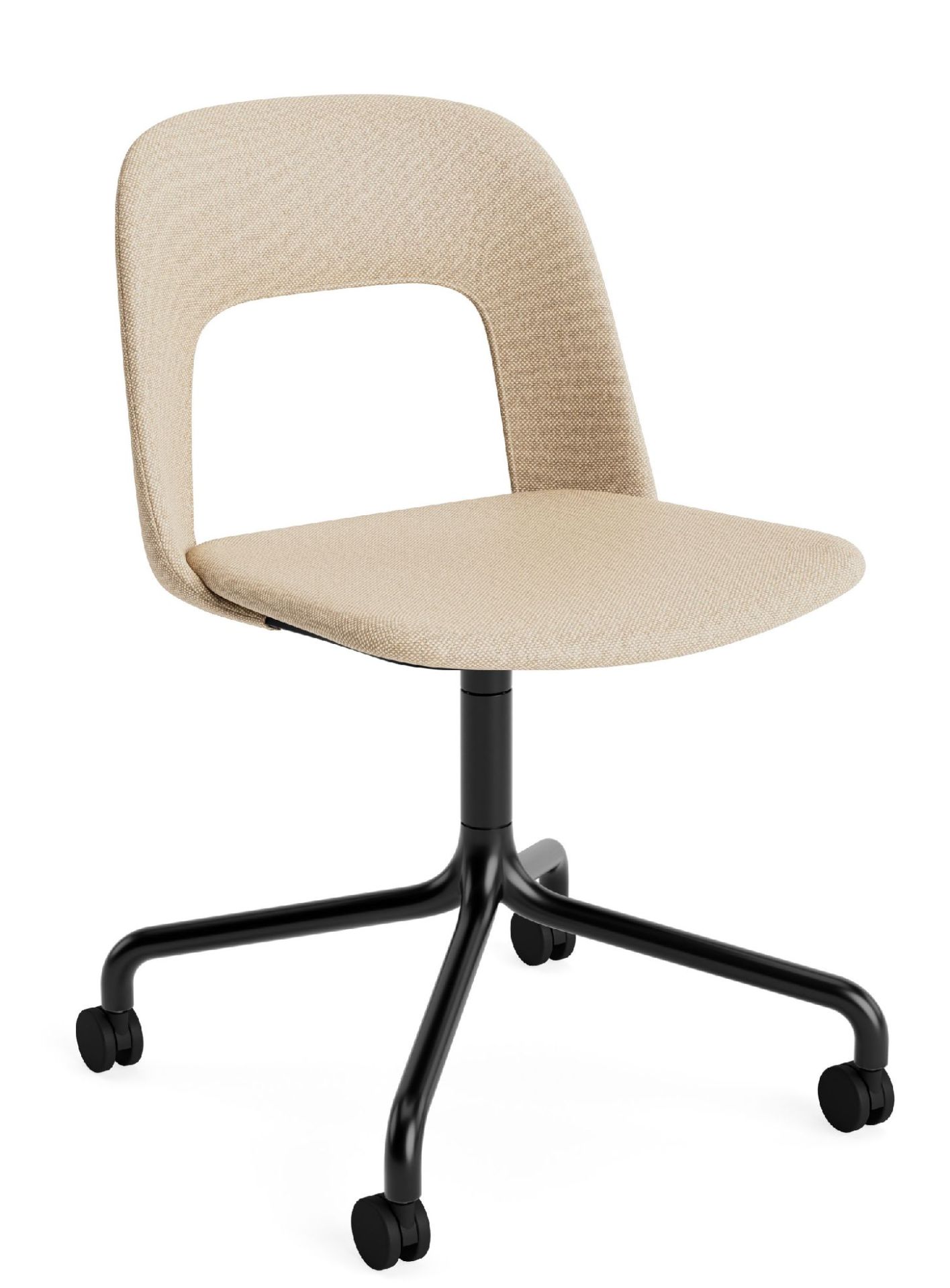 Layout Side Chair 164 draaistoel met vierpoot Hay