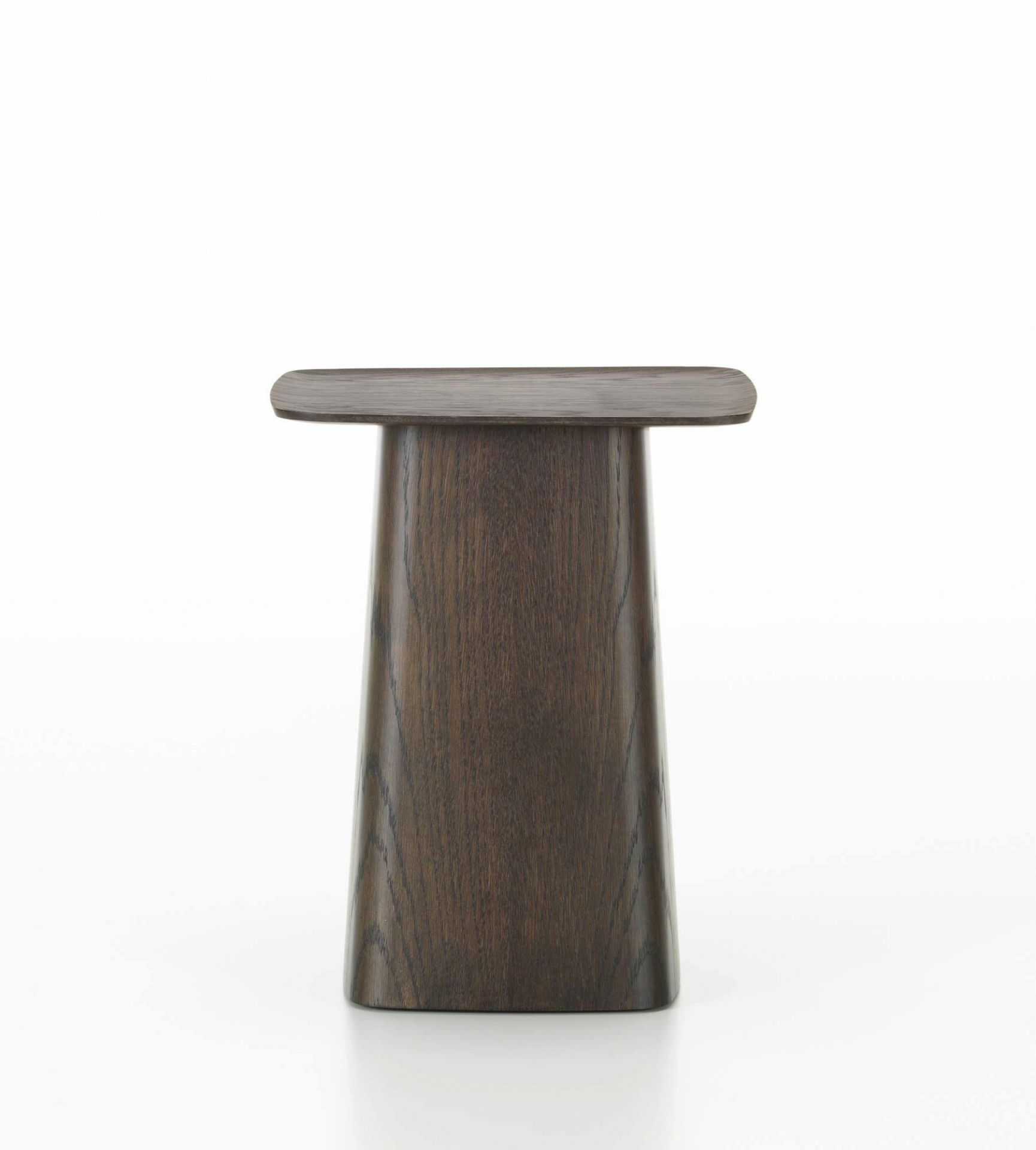 Wooden Side Table Beistelltisch Eiche klein Vitra-Eiche hell, moderner Holzhocker aus Eiche, minimalistisches Design.