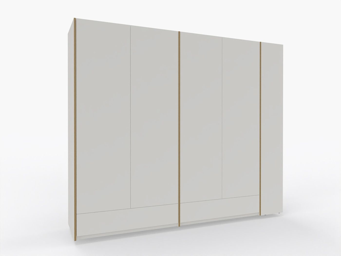 MODULAR PLUS kastcombinatie: dubbele kast met 2 laden en aanbouwkast rechts van Müller Möbelwerkstätten