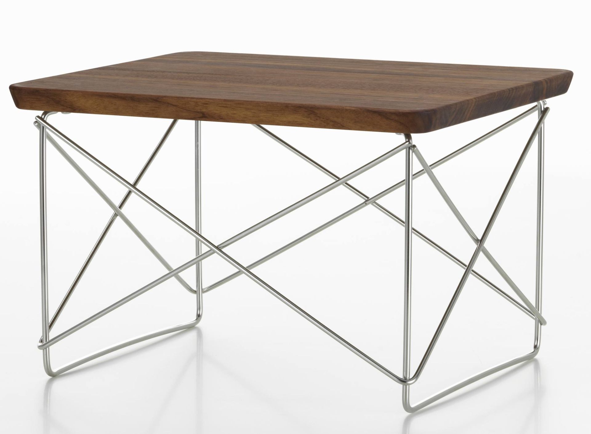 Bijzettafel LTR, donker notenhout, Vitra 