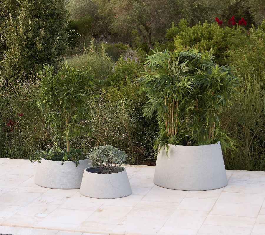 Soil Planter Trapezium Medium plantenbak voor buiten van Cane-Line