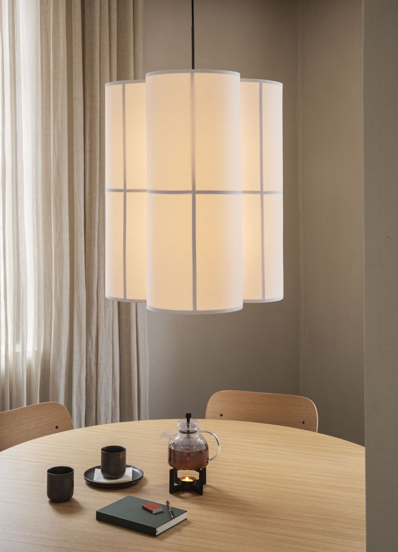 Hashira Cluster hanglamp Ø32 Raw Audo