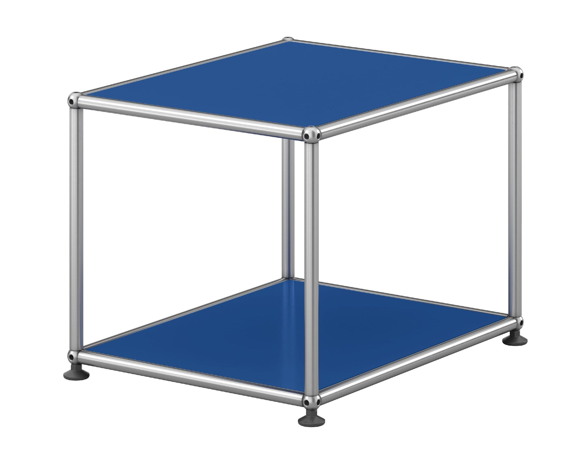USM Haller bijzetmeubel M21 open smal gentiaanblauw