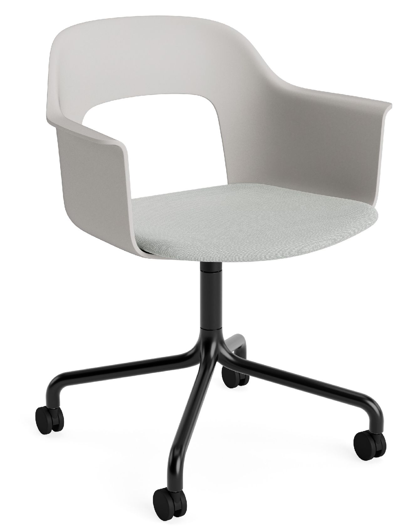 Layout fauteuil 263 met armleuningen van Hay