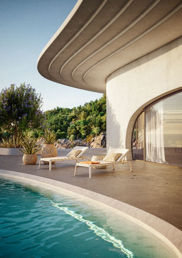 SEASHELL NUO Outdoor Ligstoel DEDON