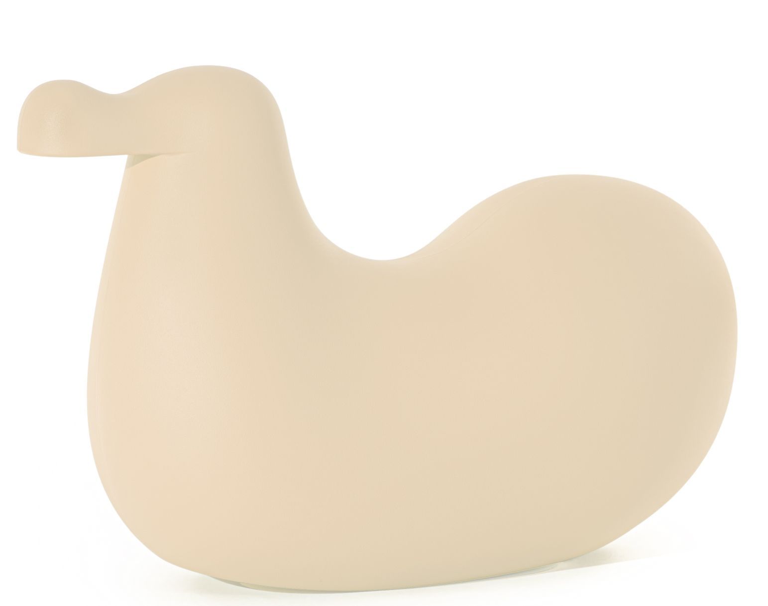Beiger Dodo Schaukelvogel von Magis, ein modernes Kinderspielzeug und Schaukeltier für das Kinderzimmer.