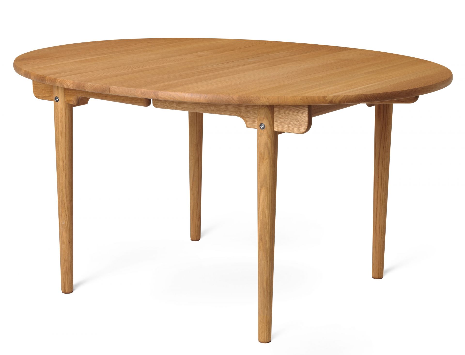 CH337I Einlegeplatte für ovalen Esstisch von Carl Hansen & Søn, geöltes Walnussholz.