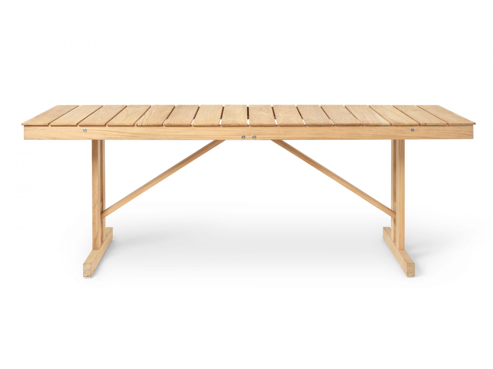 BM1771 Borge Mogensen Outdoor Tisch von Carl Hansen & Søn aus Teakholz.
